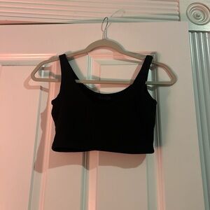 Brandy Melville Black Crop Top